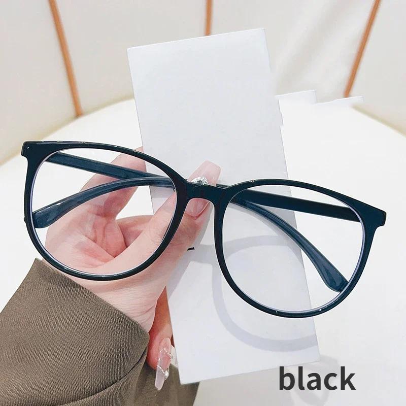 

Женские легкие очки для чтения в стиле ретро, ​​модные круглые очки для дальнего зрения, унисекс, мужские винтажные очки для дальнозоркости0 + 1,0 + 4,0 0