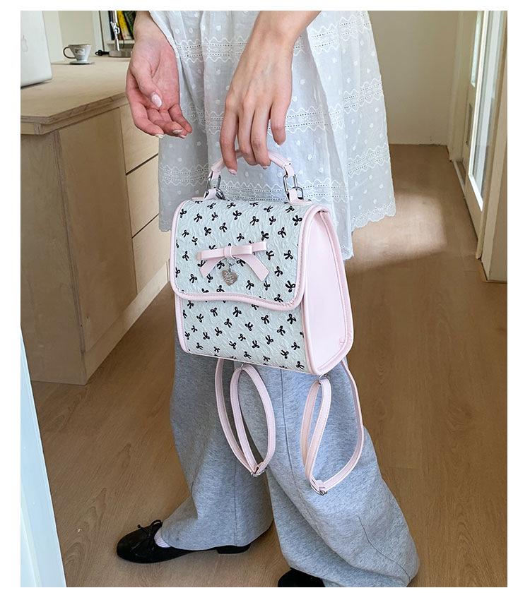 Women's Casual Fashion Handbag: 2025 Autumn Trendy Simple Chic Backpack & Student Schoolbag