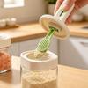 Sealed Glass Seasoning Jar Leak-proof Salt Storage Box Multi-functional Spice Jar  Cabinet