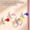 Suction Cup Hooks For Shower 4 Pieces Robe Hooks Towel Hanger For Kitchen Door Restroom Wall RV Wardrobe Home Glass Closet