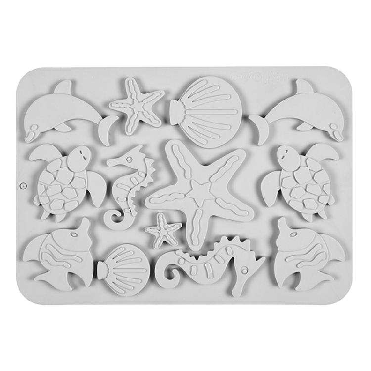 

Silicone for Shell Fish Sea for Turtle Shape Biscuit Mould Baking Fondant Chocol 1 сірий