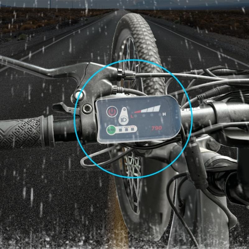 Silicones Protective Cover Electric Bike Speedometers Display Protective Case Light weight Bicycles Accessory
