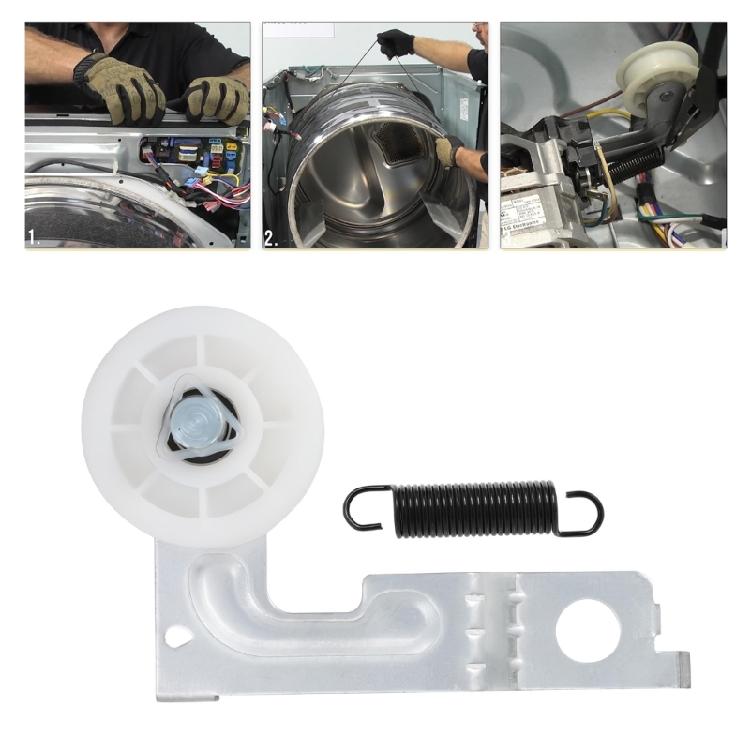Dryer Pulley Assembly Ensuring Efficient Drive Operation with Metal Texture and Broad Compatibility Options for Repair