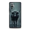Bull Animal Phone Case For Xiaomi Redmi Note 14 13 12 Pro Plus 5G 9S 9 10 11 4G 14C 13C 12C 10C 9C 9A Soft Cover
