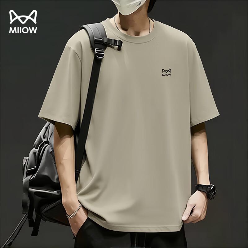 MiiOW Men s Ice Silk Quick-Dry Short Sleeve T-Shirt EU 43 2130₽