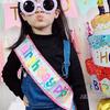 Birthday Sash & Hat Set for Girls - Perfect for Parties & Photos