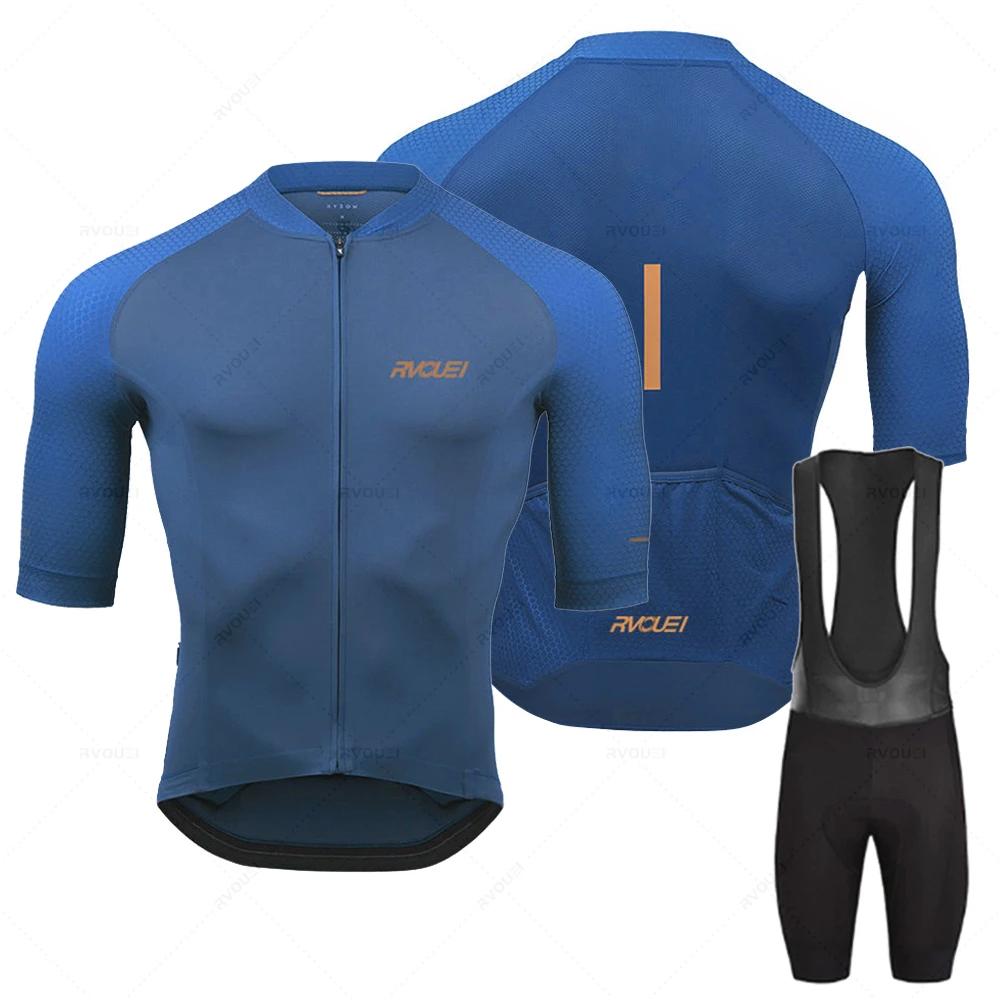 2025 Pro Team Bicycle Clothing Men New Road Bike Wear Racing Clothes Breathable Cycling Jersey Set Ropa Ciclismo Maillot
