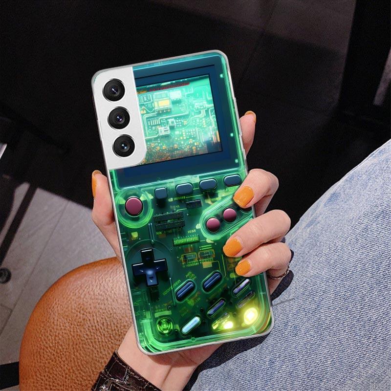 Games Console Fashion Boy Phnoe Case for Samsung Galaxy S26 S25 Edge S23 S24 Ultra S22 Plus S21 S20 FE Unique Cover Soft Coque G