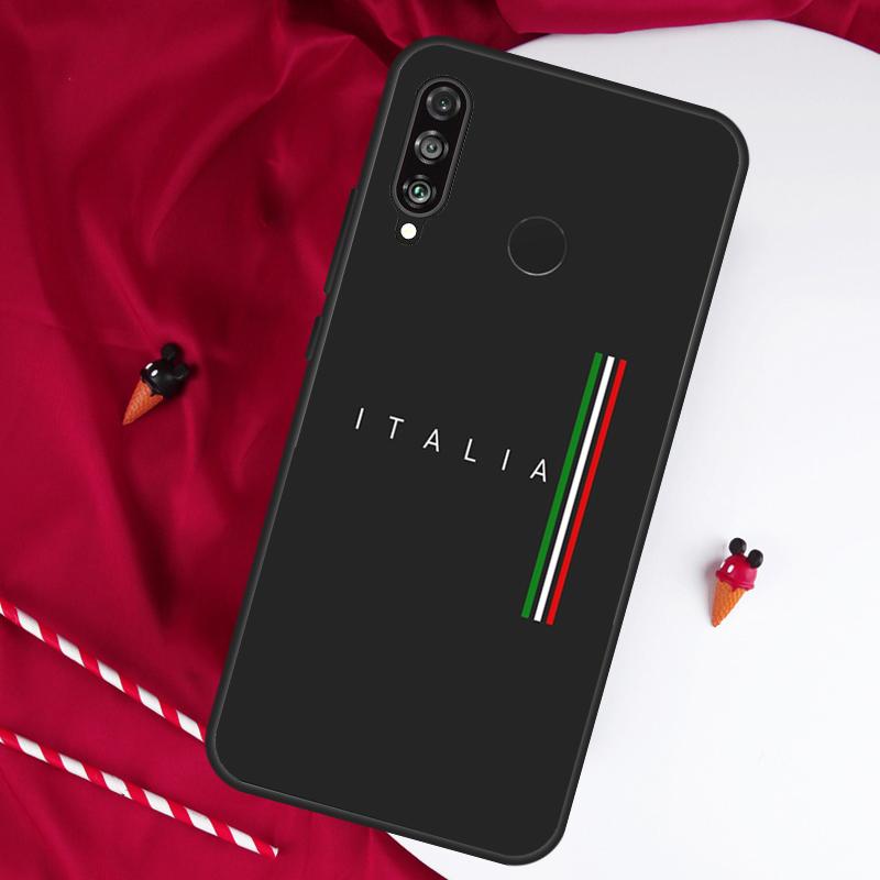 Italy Flag For Huawei Nova 11 Pro 9 10 SE Y60 Y70 Y90 Y61 Y91 Y73 Y72 12i 11i 8i P20 P30 P40 Lite Case