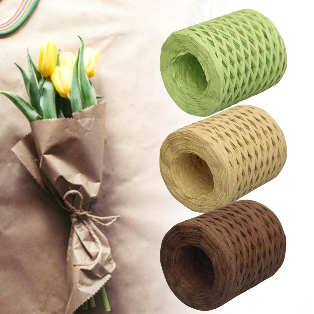 2.18yards Twine String for Artwork Craft Display Picture Wrapping Twine Wrapping Cord for Package Bouquet Embellishments