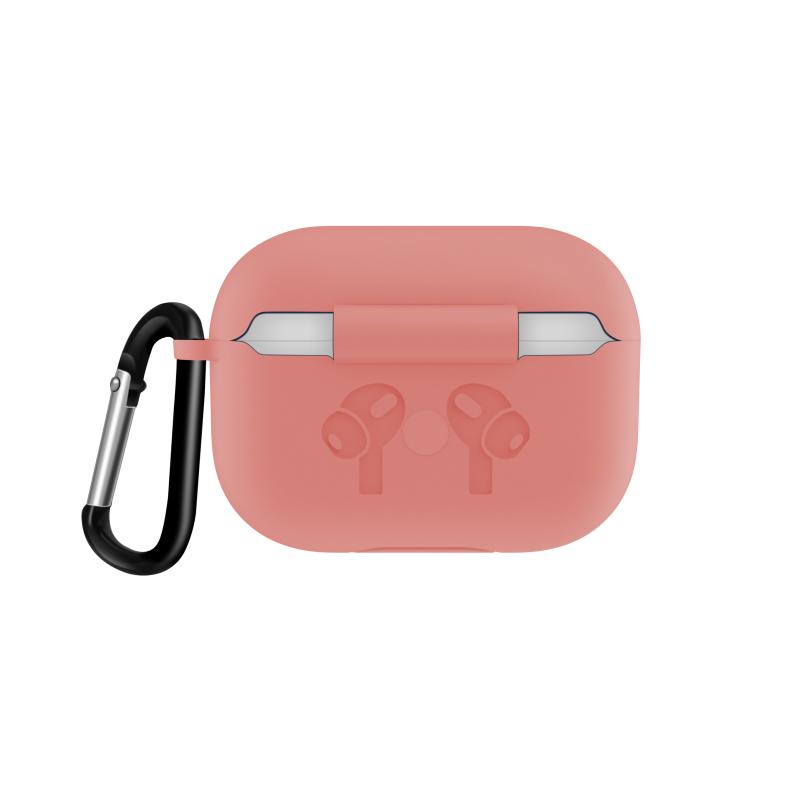 Bluetooth-compatible Earphone  Protective  Cover Solid Color Wireless Headset Shell For Airpods Pro