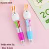 Cartoon Four-Color Ballpoint Pen - Cute Mini Oil Pen for Elementary Students, Learning Stationery, School Rewards, and Gifts