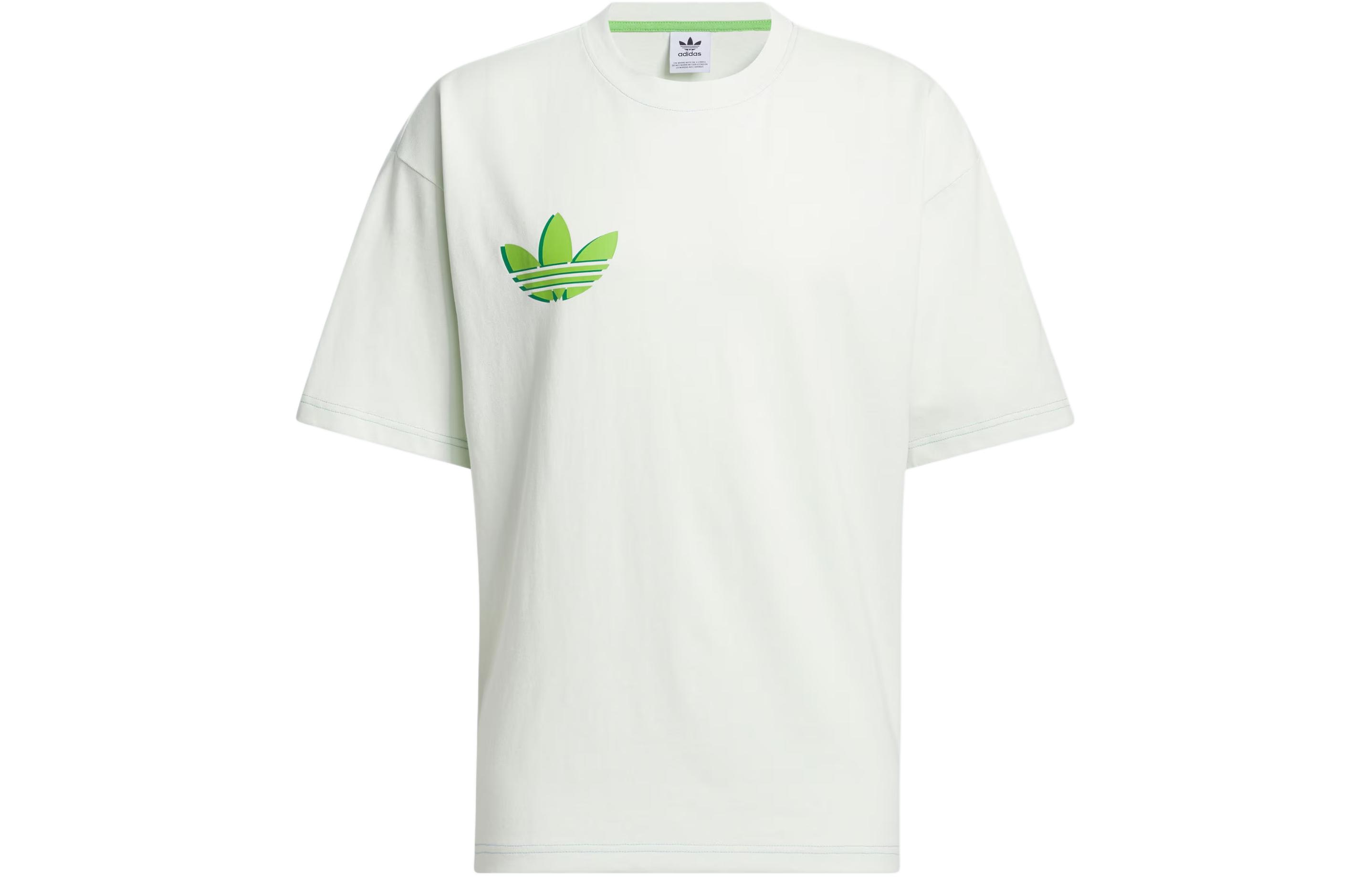 Adidas Originals T Shirt Unisex Light Green IT4988 XXL
