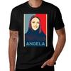 Angela Hope Poster TShirt Work Duty Casual TShirt