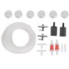 Aquarium   Pump Fittings Fish   Oxygen   Accessories 3 Way Straight Direct Link for 4mm Pipe