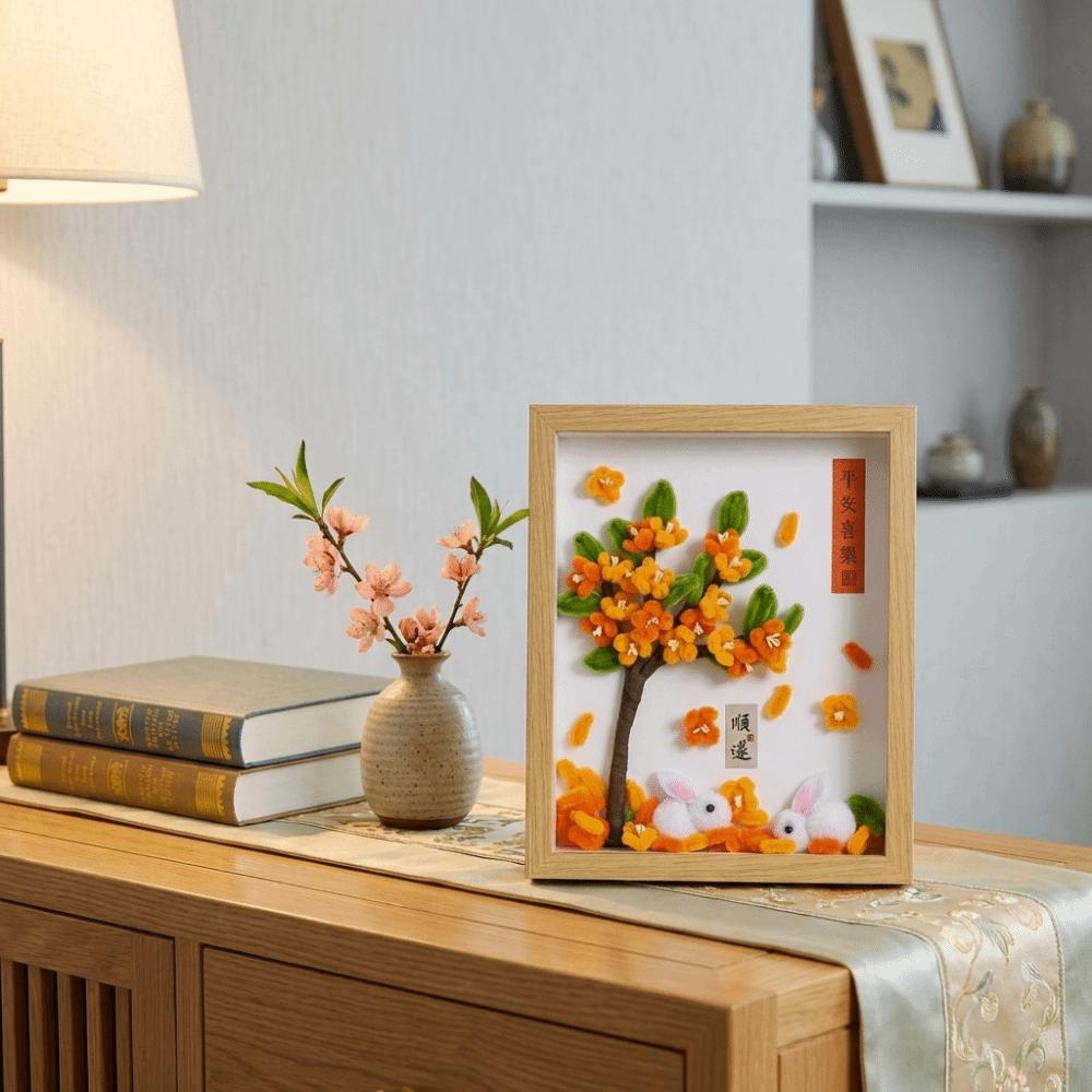 Osmanthus Tree Handmade Photo Album DIY Desktop Ornaments Cute Handmade Gifts Friend