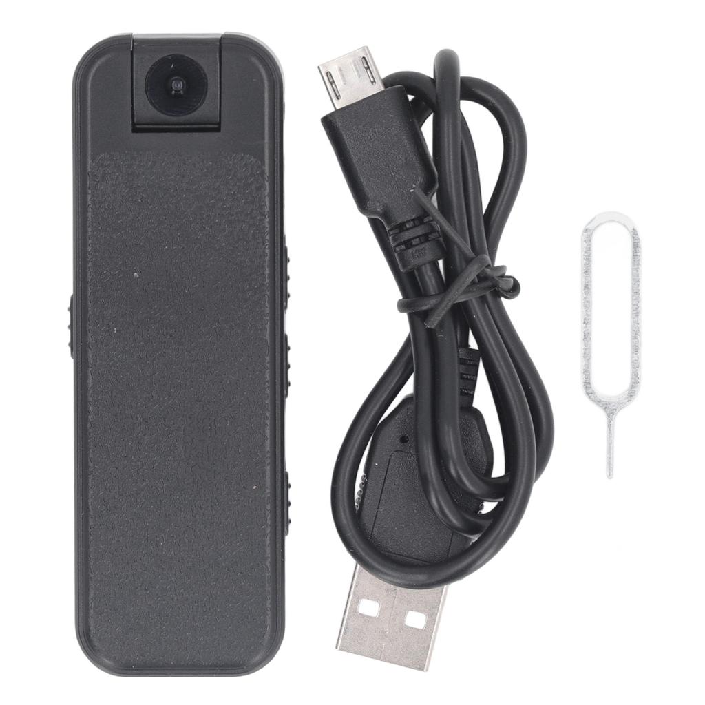 Cameră corporală 1080P HD WiFi Viziune nocturnă Detectare mișcare Autofocus Unghi larg Portabilă de buzunar