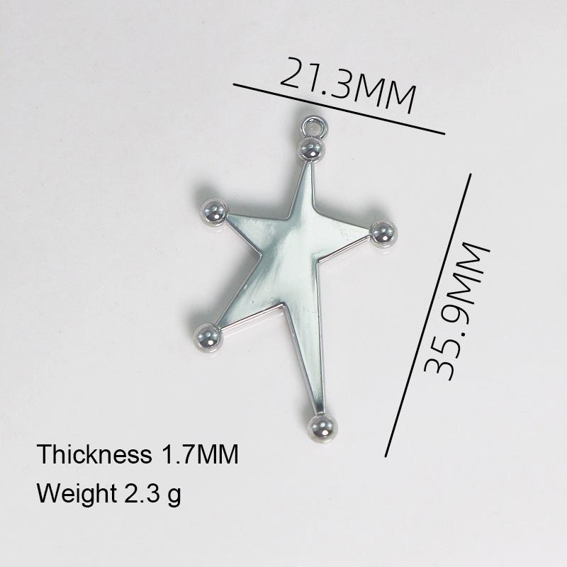 Μόδα Γούρια Πολάρις Όμορφα Ρομαντικά Κρεμαστά Αστέρια Για Κατασκευή Χειροποίητων Κοσμημάτων Diy