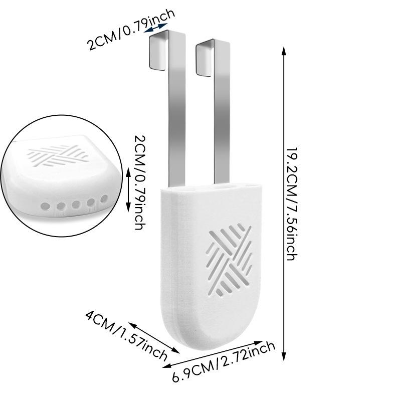 

1Pcs Toilet Tank Cleaning Tablet Holder Toilet Bowl Tablet Hanging Organizer Tablet Bracket For Universal Toilet Cleaner Caddy