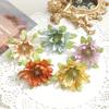 5/10Pcs Artificial Flowers 5CM Fake Flowers for Home Room Decor Wedding Marriage Decoration DIY Craft Gift Ornament Accessories