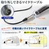 Sanwa Direct Dynamic Microphone Unidirectional with Switch and Cable 4.5m 400-SP045