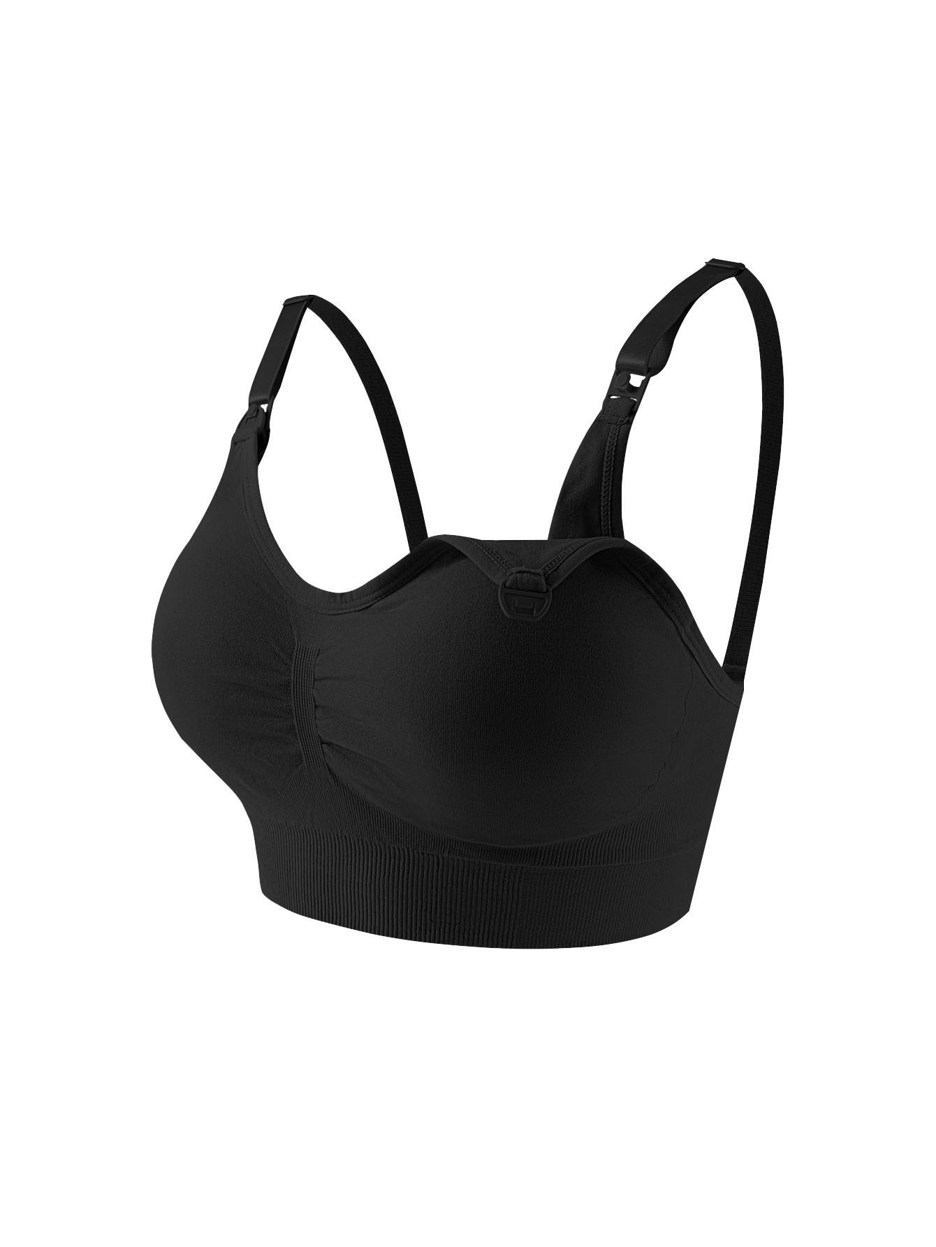 

Трансграничная европейская и американская одежда для беременных: Бесшовный бюстгальтер для кормления для полного этапа грудного вскармливания с пуговицами, открывающимися спереди. Large