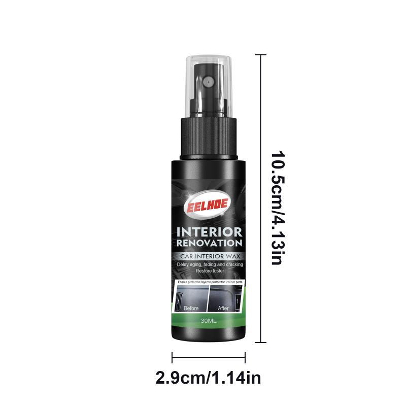 Dashboard and Trim Restorer for Cars Long Lasting Shine Repair Polish Coating Maintains Crisp New Look for Interior and Exterior