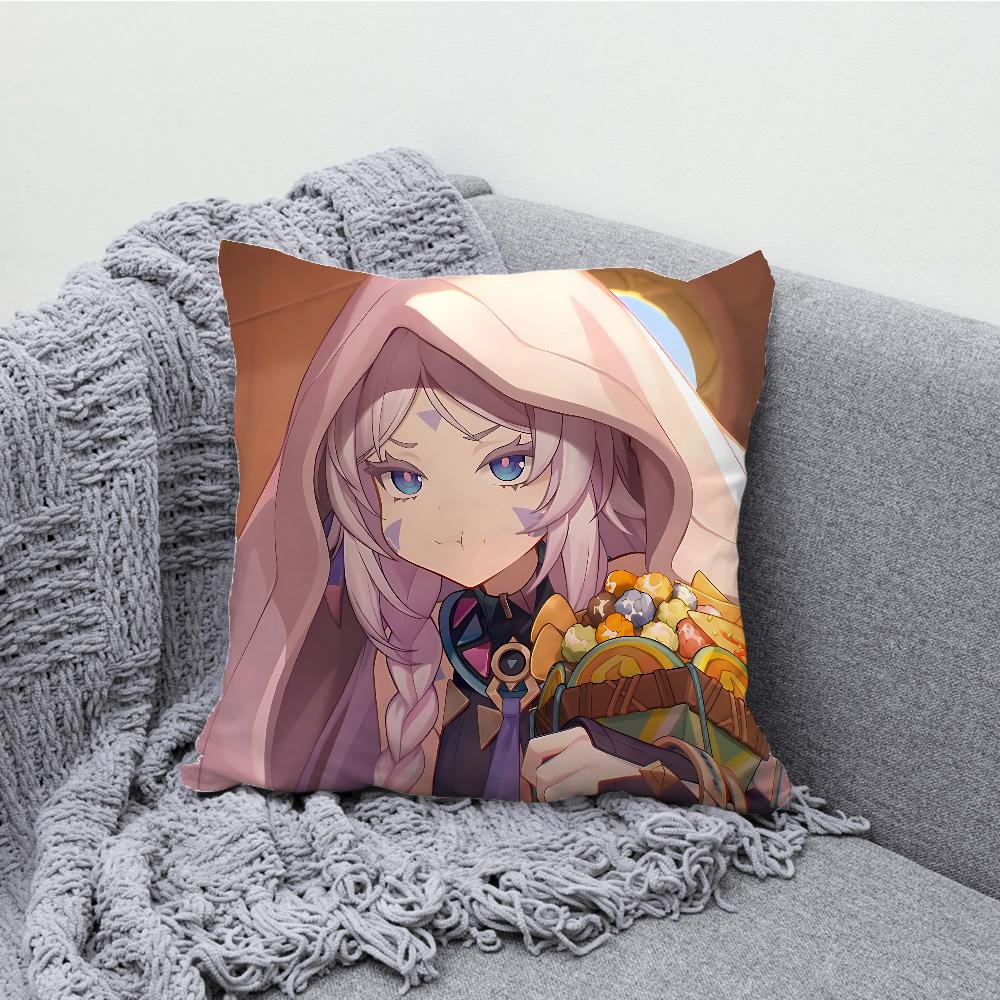 Citlali Genshin Impact Pillow Case Soft Cushion Cases for Farmhouse Sofa Decor Home Decorations and Protector Pillow Case