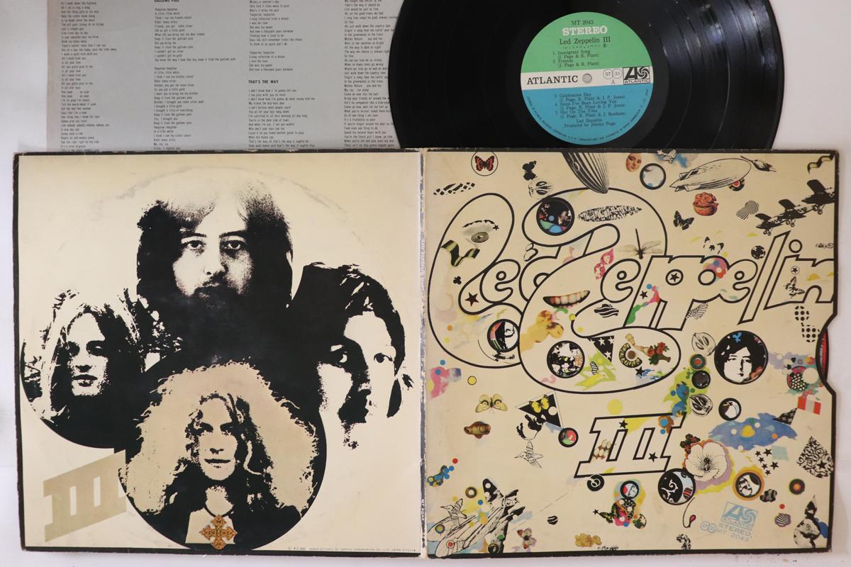 

LP Record LED ZEPPELIN - Led Zeppelin III MT2043 ATLANTIC 1970 Japan Rock
