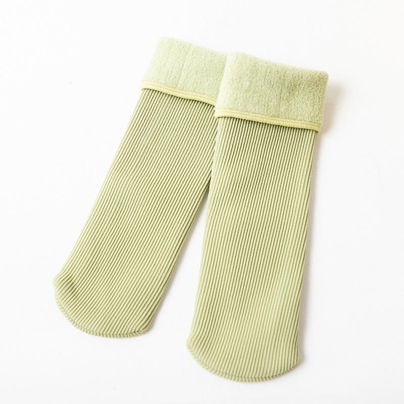 Șosete pentru fete Șosete de zăpadă pentru copii Toamnă iarnă pluș îngroșat căldură copii medii și mari bebeluși băieți șosete lungi de bumbac
