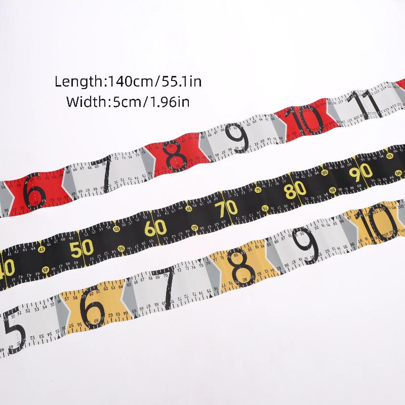 3-Color Portable Fishing Tape Measure | 140Cm/55In Fish Ruler With Centimeter & Inch Scales For All Fishing Conditions