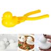 Duck Shaped Snowball Maker Rice Ball Mold Set DIY Sushi Maker BPA-Free Plastic Reusable Sushi Mold for Kids Lunch Fun
