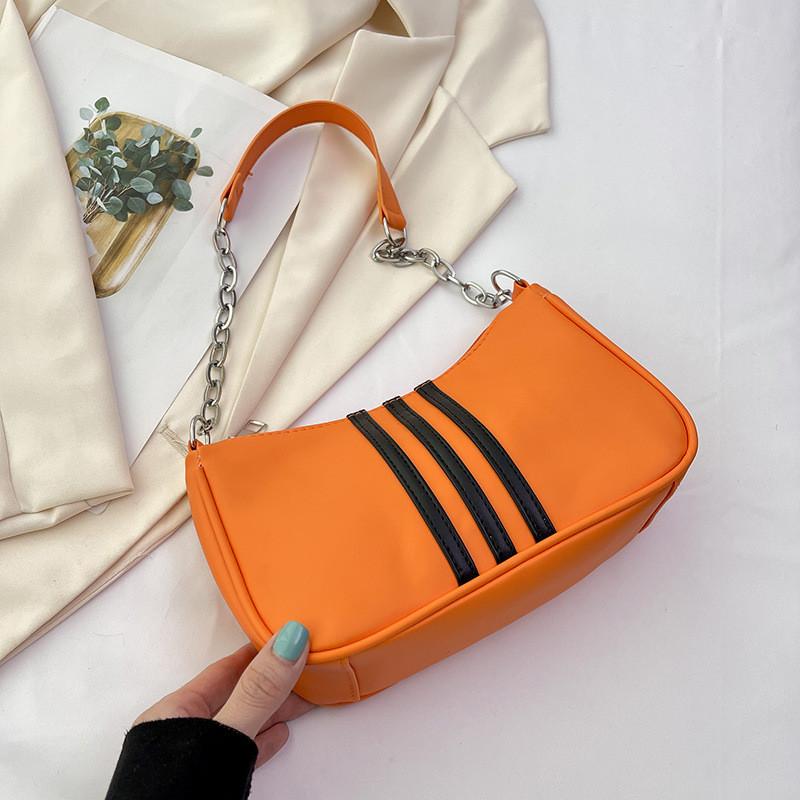 Chic Simple Fashionable Women s Bag In Multiple Colors For Daily Casual Use оранжевый