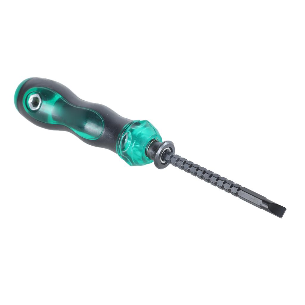 Multifunctional Ratchet Screwdriver Double Purpose Telescopic Screwdriver Woodworking Household Repair Hand Tool