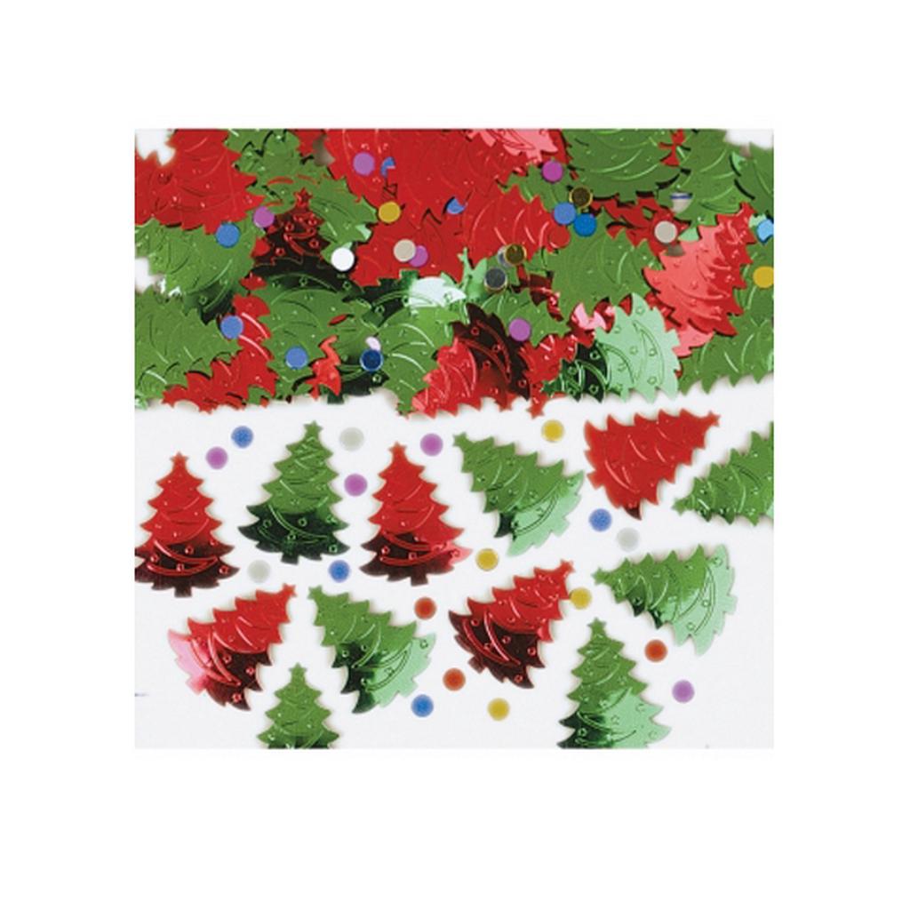 Amscan Metallic Christmas Tree Confetti