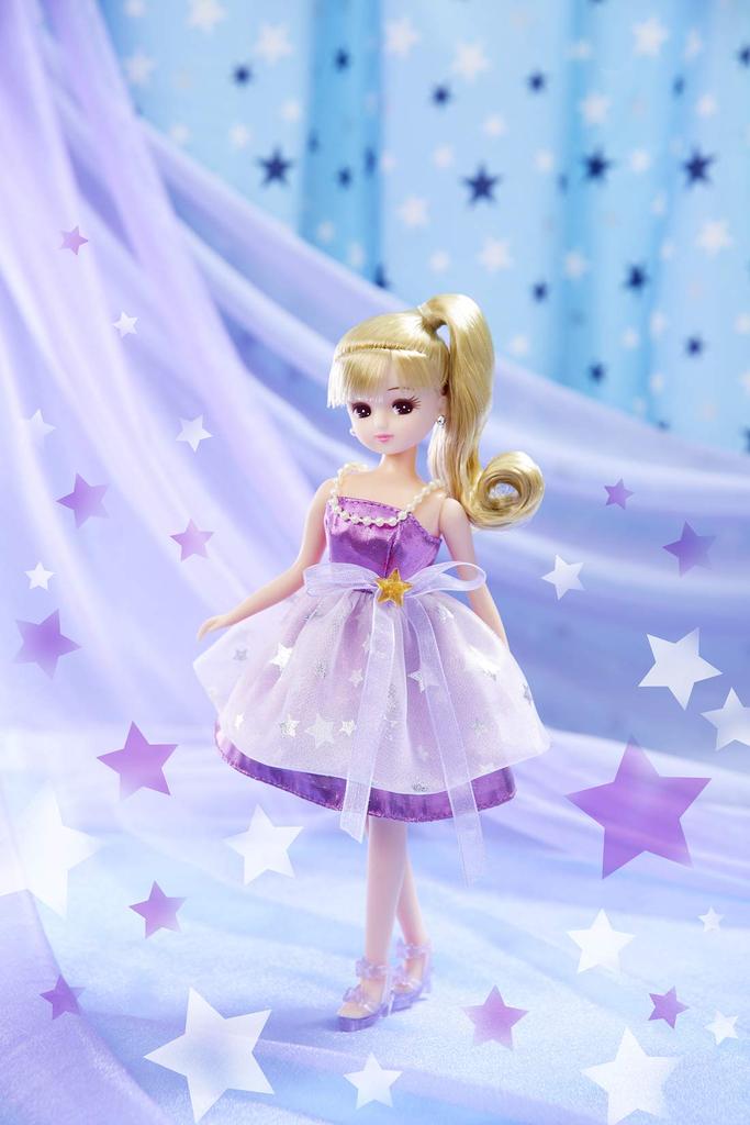 Dress Purple Star Licca-chan LW-03