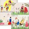 Korean Folk Painting Minhwa Puzzle Set for Seniors - Cognitive Health & Dementia Prevention Gift (4 Designs, 35 Pieces Each)