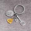 Creative Wrench Spatula Mom Dad Love Heart Key Chain Father/Mother's Day Gift