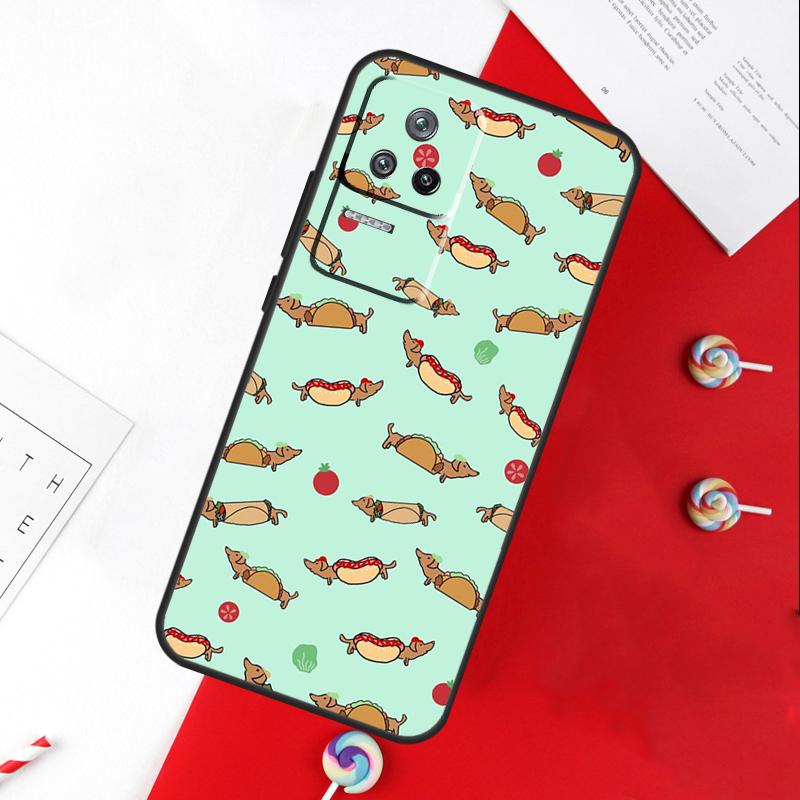 Dachshund Dog Cover For Xiaomi 13T 11T 12T 14T Pro 13 14 15 Ultra POCO X7 Pro X3 X5 X6 F5 F6 M6 Pro Case