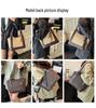 Herbst/Winter Retro Schulter-Eimerbeutel mit großem Fassungsvermögen - Modische Damenhandtasche für den Weg zur Arbeit