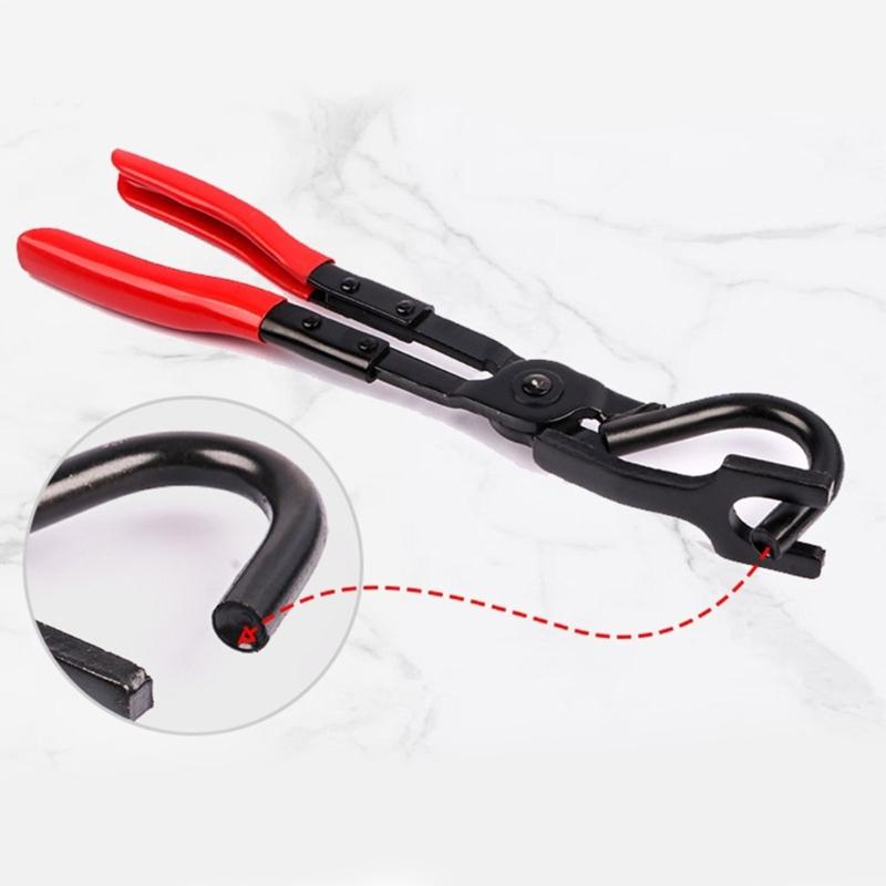 Auto Auspuffhalter Demontagezange Auto Auspuff Gummi Puffer Zange Abzieher Werkzeug Auspuffrohr Gummidichtung Demontagezange