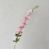 Larkspur Artificial Flowers Realistic Delphinium with Bendable Stems Rustic Floor Vase Decor for Home Wedding Decor Reusable Floral Arrangements