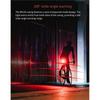 Smart Bicycle Rear Light RN120 ABS Detachable Power Display Auto Brake Sensing Bike Cycle Tail Light Outdoor City Riding