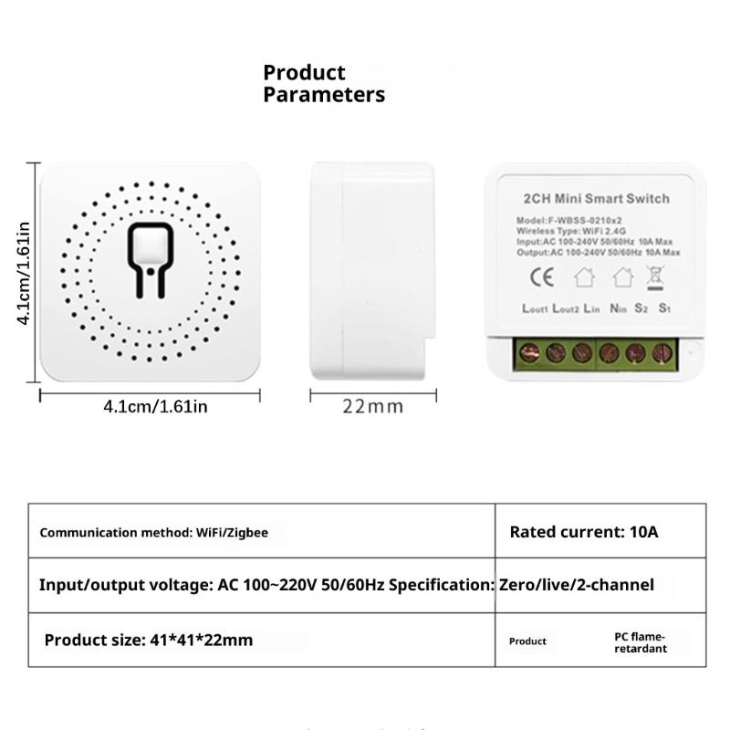 Multiple Channel Home Automation In Wall Switches with Voice Control Timer Scheduling and Remote Access