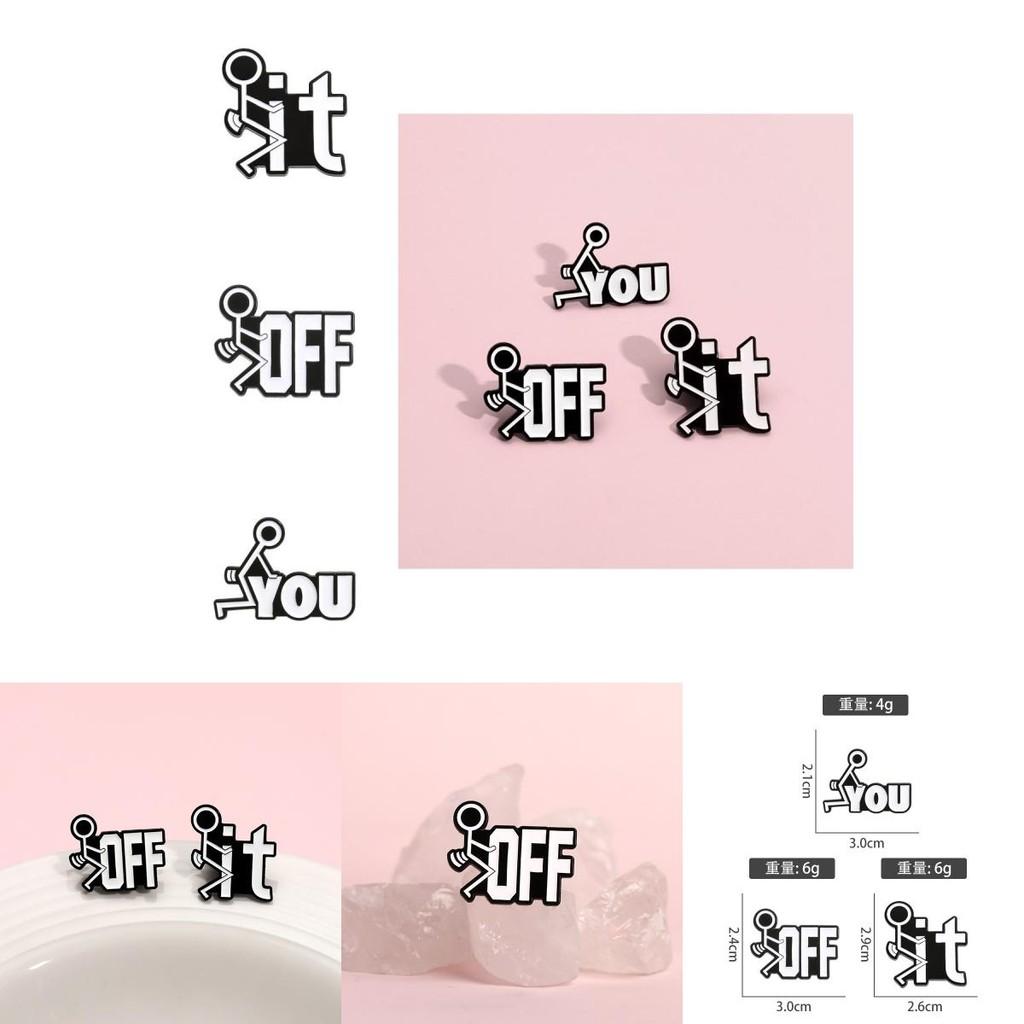 Charming Alloy Cartoon Character Brooches With Colorful Designs For Festive Winter Occasions