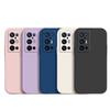 Compatible vivo X70 Pro+ Solid Color Liquid Silicone Anti-Drop Full Coverage Soft Case