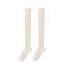 1 Pair Women Winter Warm Long Socks Solid Color Thickened Soft Thermal Stockings Fluffy Female Over Knee Socks