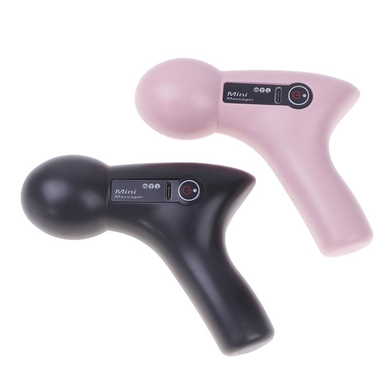 Mini Massage Gun Usb Rechargeable Portable Full Body Muscle Massage 4-Speed Adjustable Fascia Gun