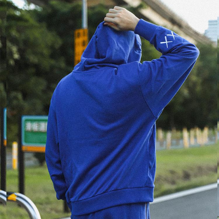 Nike X Kaws NBA City Edition Brooklyn Nets 2023-24 Hooded Sweatshirt Men Tops Lamp-Grass-Blue FB4441-495