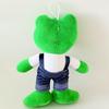 TreasuringU New Cute Magic Expression Plush Dolls Cartoon Girl Frog Couple Plush Toy Soft Long Leg Frog Christmas Gifts